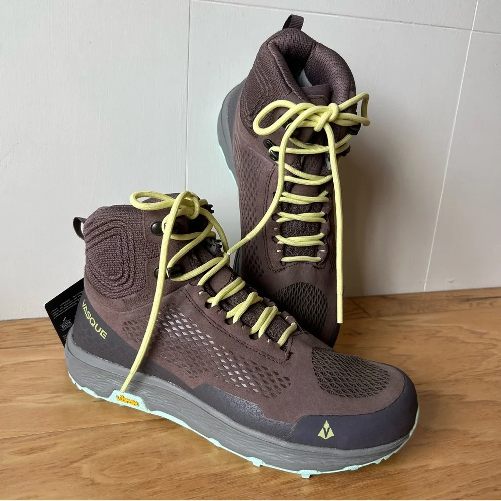 Vasque NIB Breeze LT NTX size 8 NatureTex 7383 Sparrow Vibram Waterproof Hiking